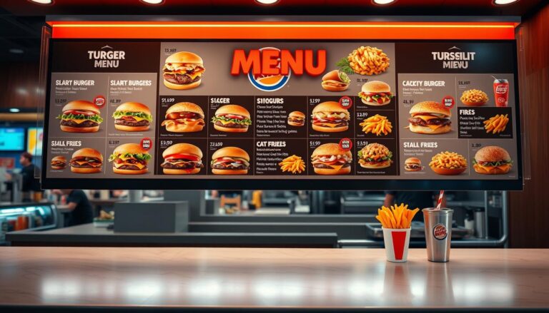 burger king menu