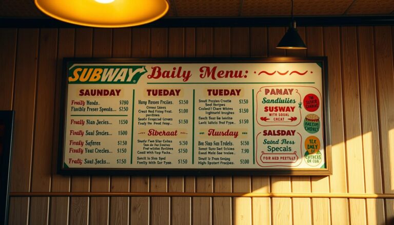 subway daily specials